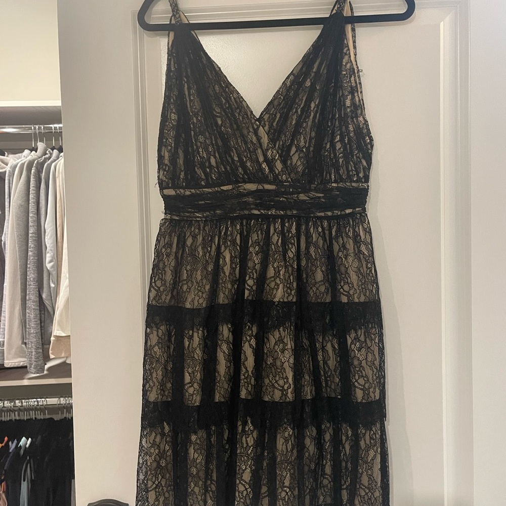Lace mini dress